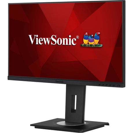 Monitor Viewsonic vg2448a-2 24 (nero (opaco) argento, 1x HDMI, 1x porta display, USB-C, USB-A, audio, 100 Hz)