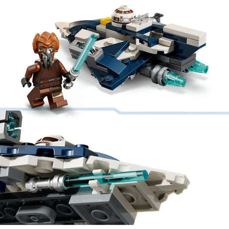 Set microfighter Lego Star Wars Plo Koons Jedi Starfighter - 75400
