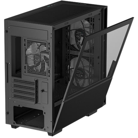 Custodia mini tower Deepcool ch360 (nera | 1x USB-A | 1x USB-C | RGB | vetro temperato)