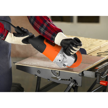 Smerigliatrice angolare Black+decker bdgl2223-qs 2200w 230mm (nero arancione)