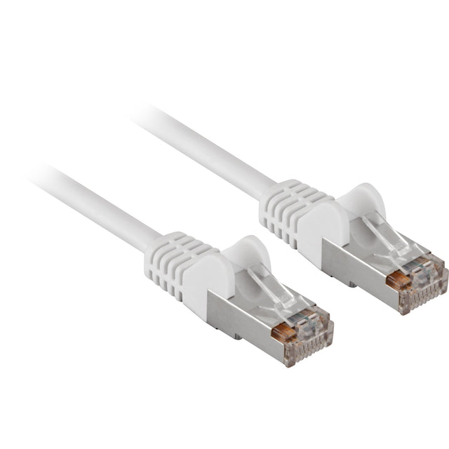 Cavo di rete Goobay rj-45 f utp con cat.5e (bianco, 50 metri)