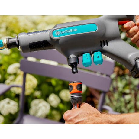 Idropulitrice Gardena aquaclean 24 18 v p4a solo (grigio turchese, 14800-55, batteria non inclusa)
