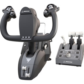Set da gioco Thrustmaster tca yoke pack boeing edition (nero grigio, PC, xbox one, xbox series x|s)