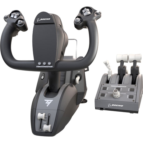 Set da gioco Thrustmaster tca yoke pack boeing edition (nero grigio, PC, xbox one, xbox series x|s)
