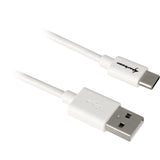 Cavo Sharkoon USB-A 2.0 - USB-C (bianco, 1,5 metri)