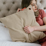 Cosy una maglia riscaldante wireless 45 x 45 cm (beige chiaro, power bank 5000 mah)
