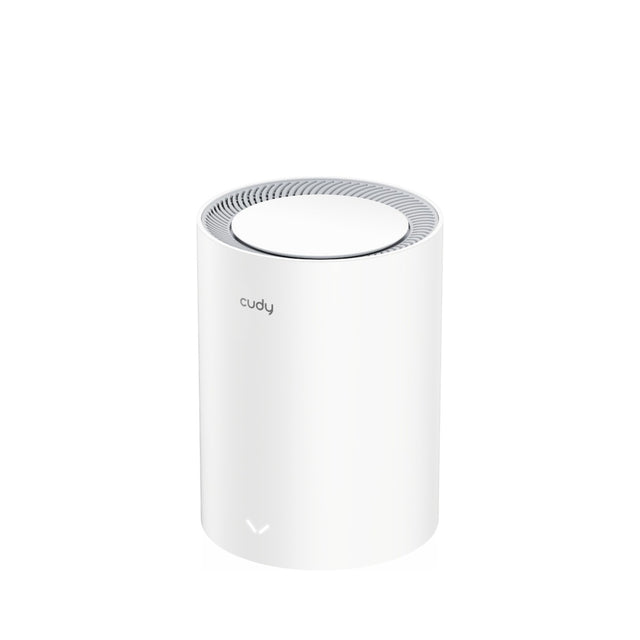 Cudy ax3000 router mesh sistema wi-fi 6 mesh da 2,5 g (confezione da 1) (bianco)