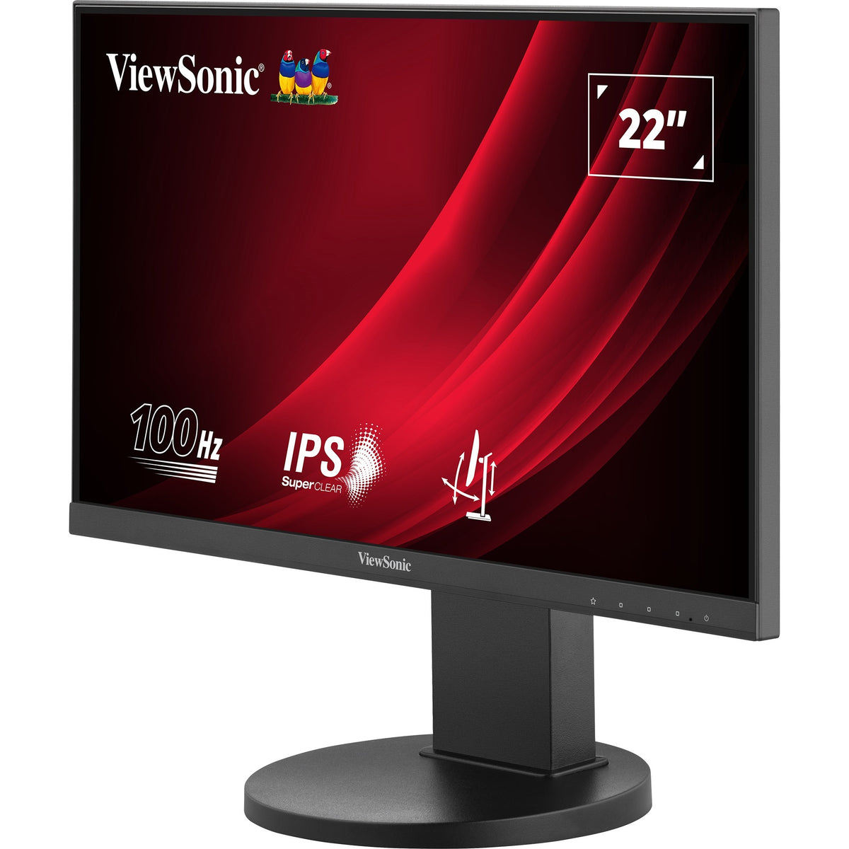 Monitor Viewsonic vg2208a-hd 22 (nero, 1x hdmi, vga, 100 hz)