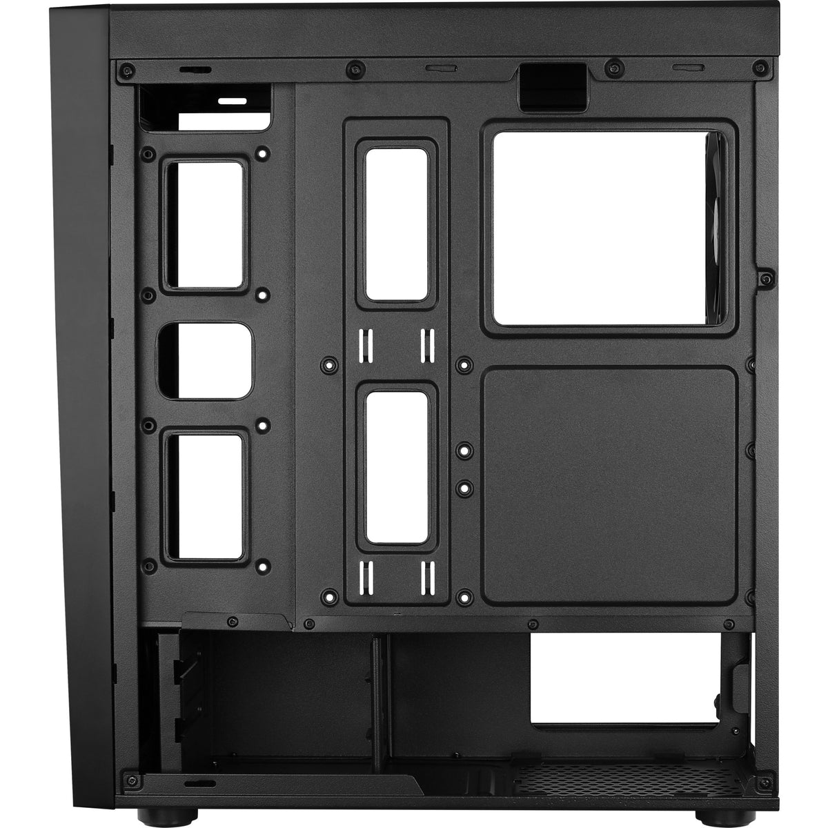 Custodia midi tower Aerocool Bolt (nera | 3x USB-A | RGB | finestra)