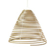 Lampadario a spirale alla citronella, design Esschert