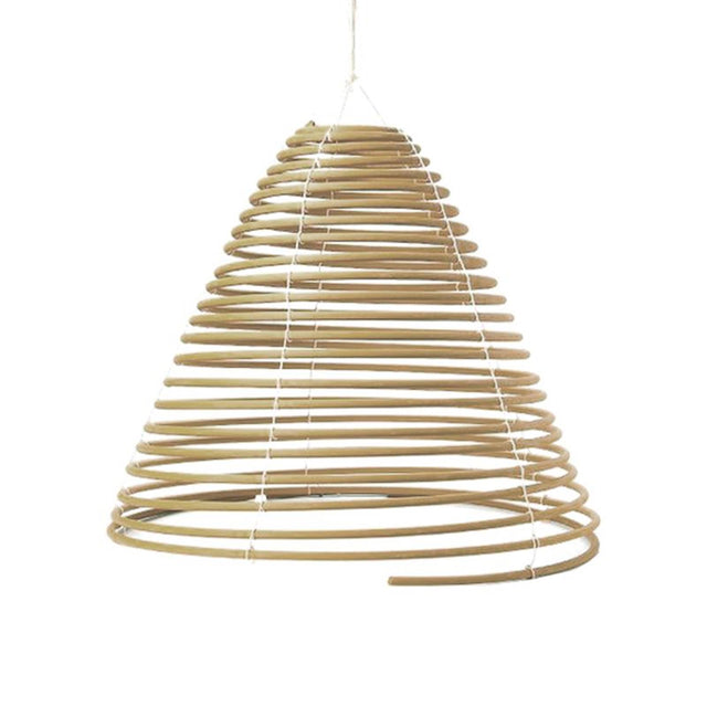 Lampadario a spirale alla citronella, design Esschert