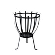 Braciere Esschert design mezza ellisse ø39xh56,3cm