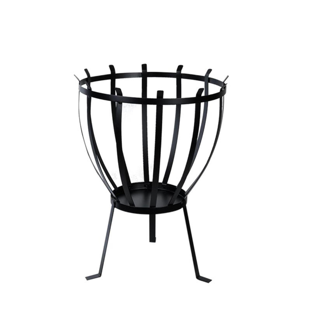 Braciere Esschert design mezza ellisse ø39xh56,3cm