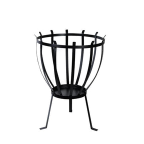 Braciere Esschert design mezza ellisse ø39xh56,3cm