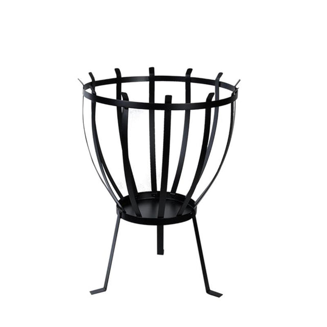 Braciere Esschert design mezza ellisse ø39xh56,3cm