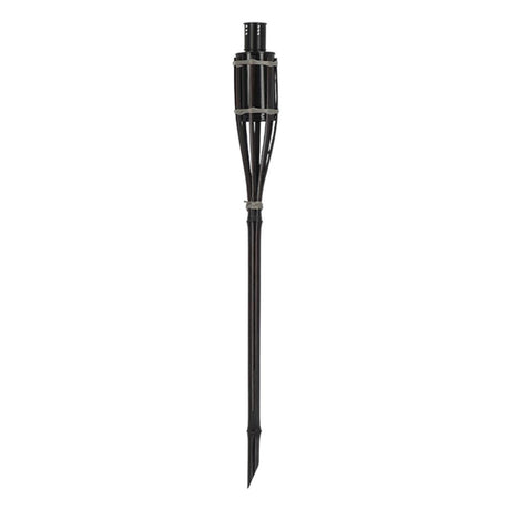Torcia Esschert design bambù nero dia5,5x60 cm