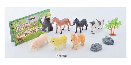 Animali della fattoria Aro in busta 9 pezzi