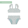 Fiorire | bikini UV verde per ragazze