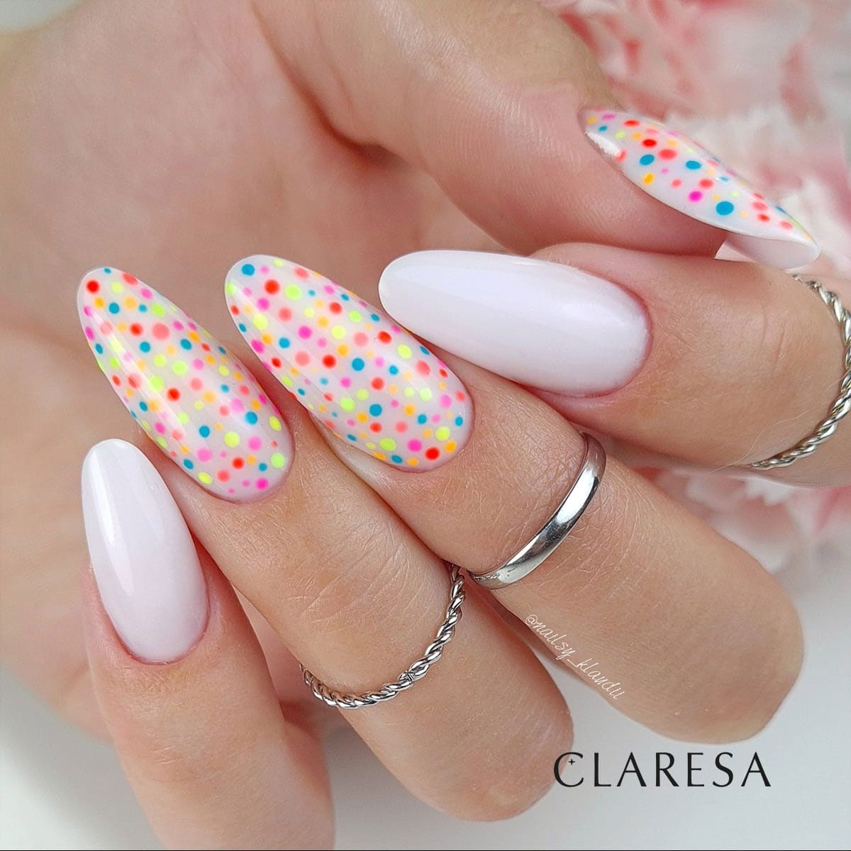 Smalto semipermanente UV LED Claresa 5ml Fluo 1