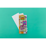 Articoli in legno • stencil con turbinii funky