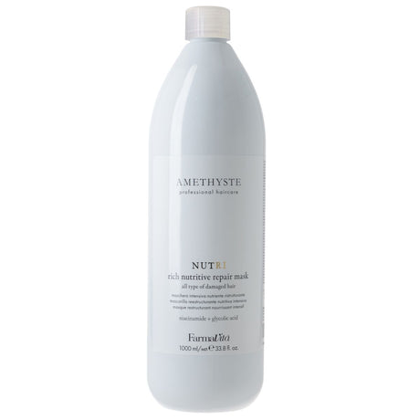 Farmavita amethyste nutri rich maschera riparatrice nutritiva 1000ml