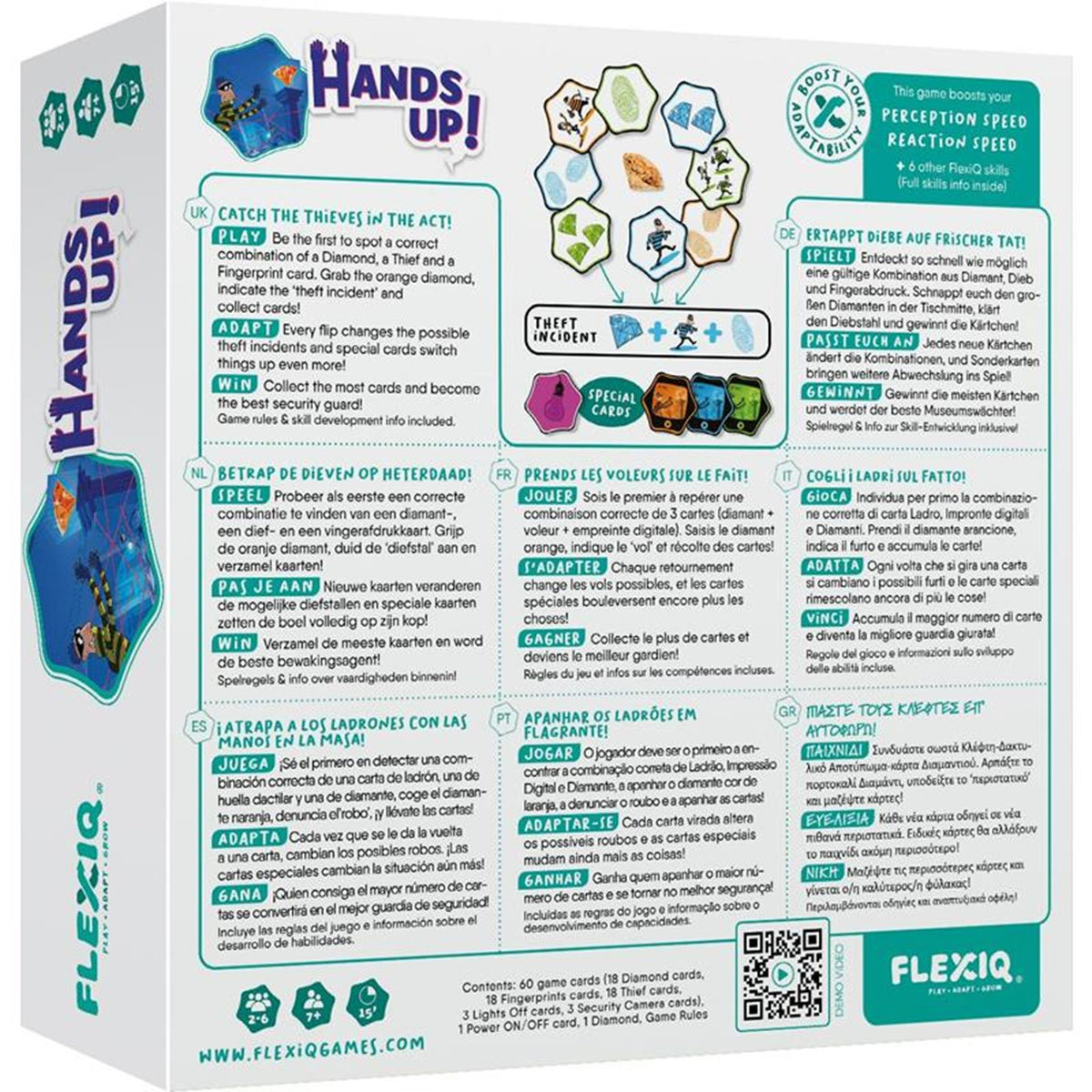 Flexiq mani in alto! gioco di carte