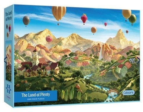 Intro Puzzle Gibson la terra dell'abbondanza 1000 pezzi