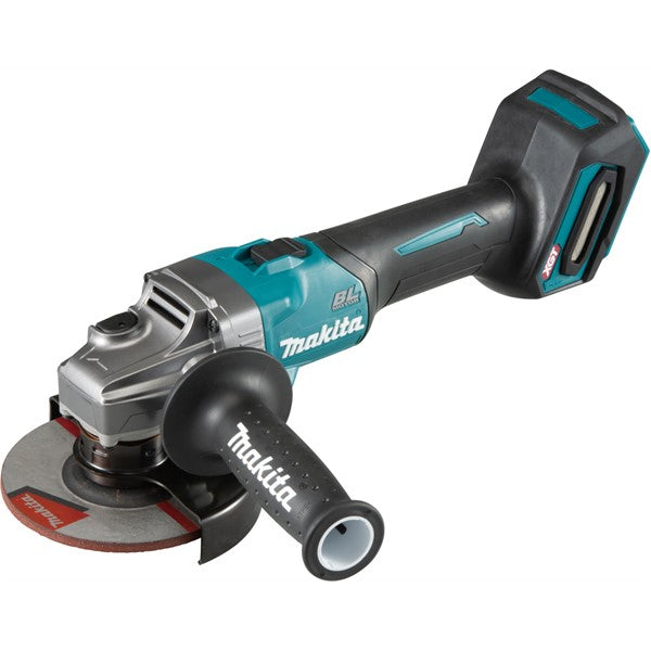 Makita ga008gm201 smerigliatrice angolare 40 v max 125 mm batteria 4,0 ah (2 pz), caricabatterie, mbox
