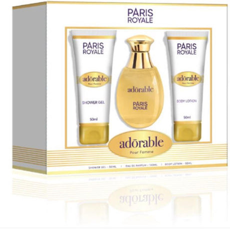 Set regalo donna Paris Royale adorabile 3 pezzi