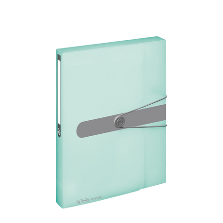 Scatola portadocumenti Herlitz a4 4 cm menta pastello