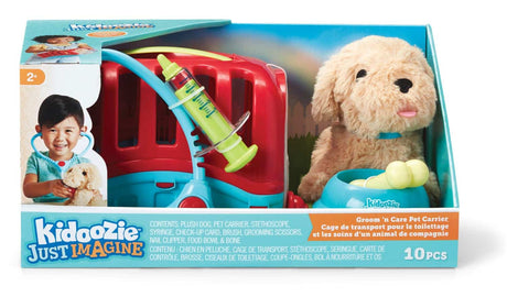 Playgo - Set per la cura dei cuccioli da 10 pezzi