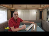 Daiano barra LED 50 cm con interruttore dim touch