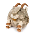 Noxxiez accogliente peluche scaldamani capra 35 cm