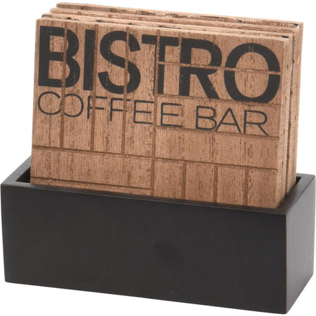 Eccellente set di sottobicchieri per la casa da bistrot 11,5x4,5x10 cm