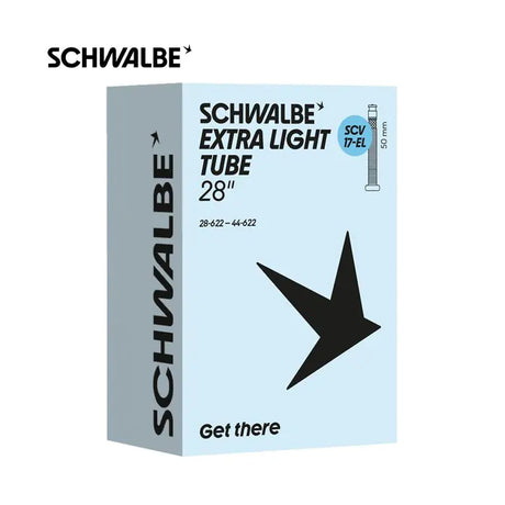 Camera d'aria Schwalbe scv17-el 28 44-622 50mm nero