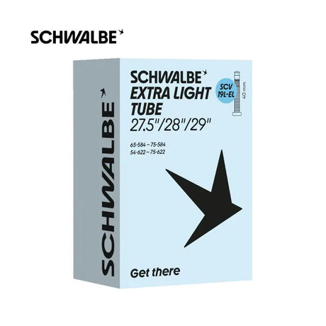 Camera d'aria Schwalbe scv19l-el 54 75-584 622 40mm nero