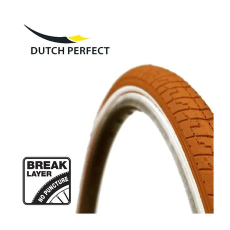 Pneumatico olandese perfetto 28 x 1.40 40-622mm antiforatura - arancione con riflesso
