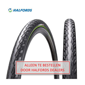 Filo reflex nero antiperforazione Halfords 28x1 5 8x1 3 8