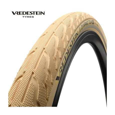 Vredestein Tire Dynamic Tour 28 x 1 5 8 x 1 3 8 Creme Reflit