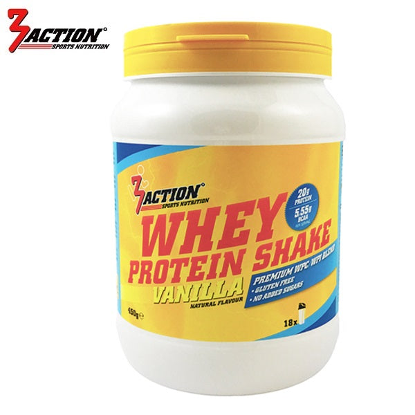 Frullato di proteine whey a 3 azioni vaniglia 450 grammi 1201000050