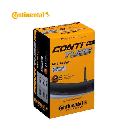 Continental camera d'aria mtb 26 light conti camera mtb 26 47 60-559 s42 lig
