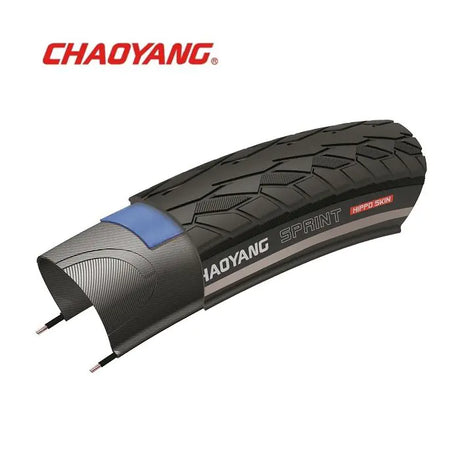 Chaoyang 28x1,75 (47-622) sprint filo reflex nero con kevlar-floc antiforatura da 1,5 mm eba0205001w