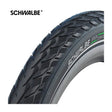 Schwalbe Tire Delta Cruiser più 20 x 1,75 ZW Reflit