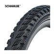 Schwalbe copertoncino Marathon 365 performance 47-622 +r nero