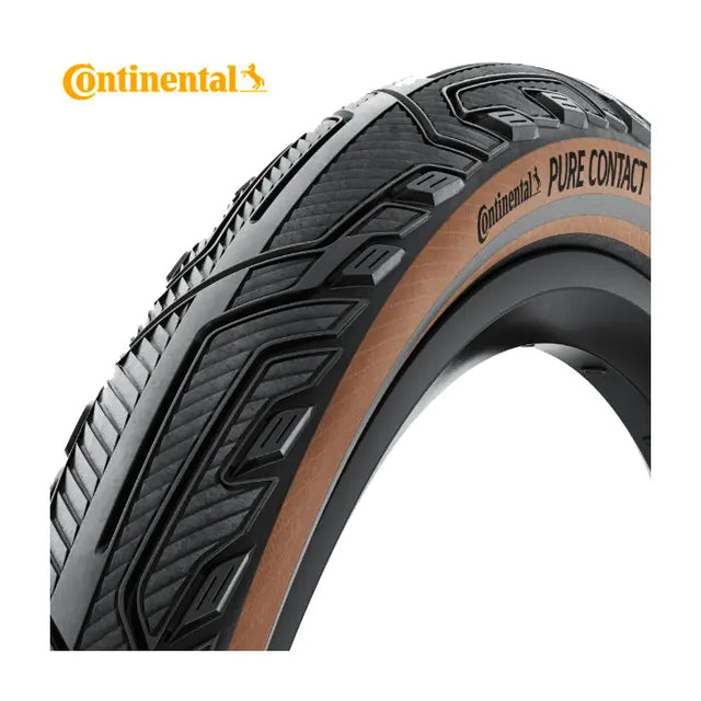 Pneumatico pieghevole Continental pure contact 55-622 marrone nero