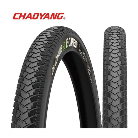 Chaoyang 20x2.15 (55-406) e-cargo reflex nero filo doppia carcassa con 3 mm extra antiforatura