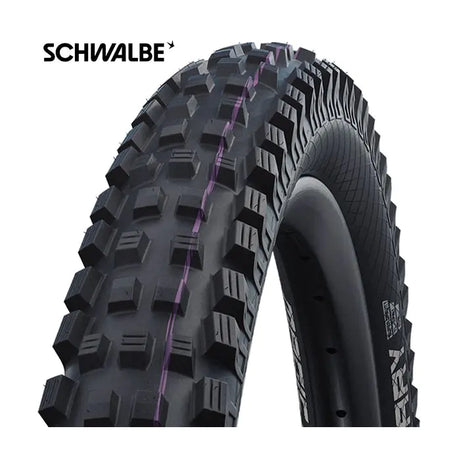 Band pieghevole Schwalbe Magic Mary Super Downhill 27,5 x 2,40 62-584 mm - Nero
