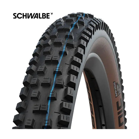 Banda pieghevole Schwalbe Nic Super Ground 27,5 x 2,40 62-584 mm - Swall in bronzo