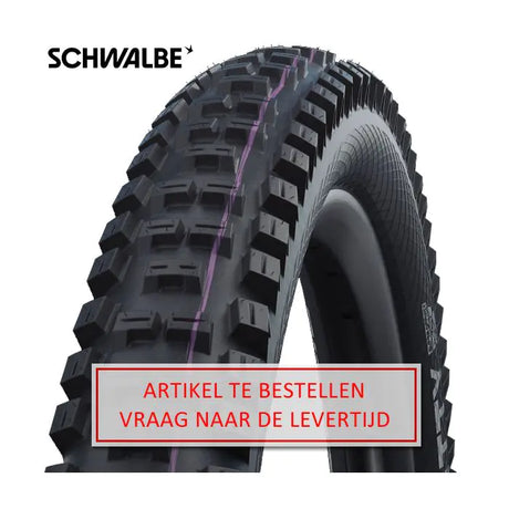 Schwalbe Folding Band Schwalbe Betty Super Downhill 29 x 2,40 62-622 mm nero