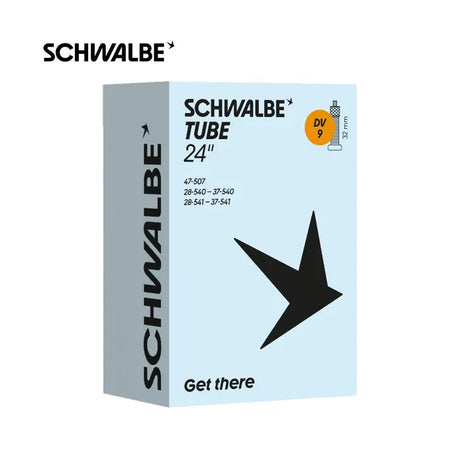 Camera d'aria Schwalbe dv9 32 mm (24) 28 47-507 541 modello 2026 - Valvola olandese Dunlop